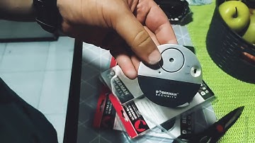 Doberman Security SE-0106 Window Door Closet Cabinet sticker alarm unboxing and testing 100db