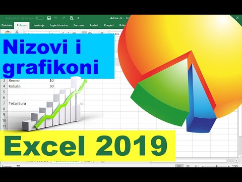 Nizovi i grafikoni u Excelu