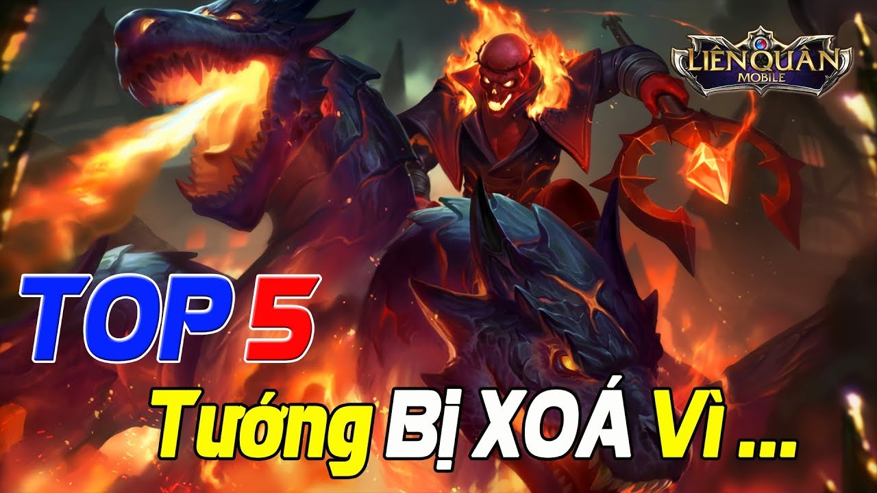 Liên quân mobile Top 5 Tướng Bị Xoá Nếu Không Tăng Thêm Sức Mạnh Vì Quá Ít Người Chơi tại Mùa 9 TNG