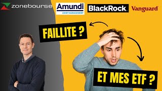 Faillite d'un émetteur: quel risque pour mes ETF ?