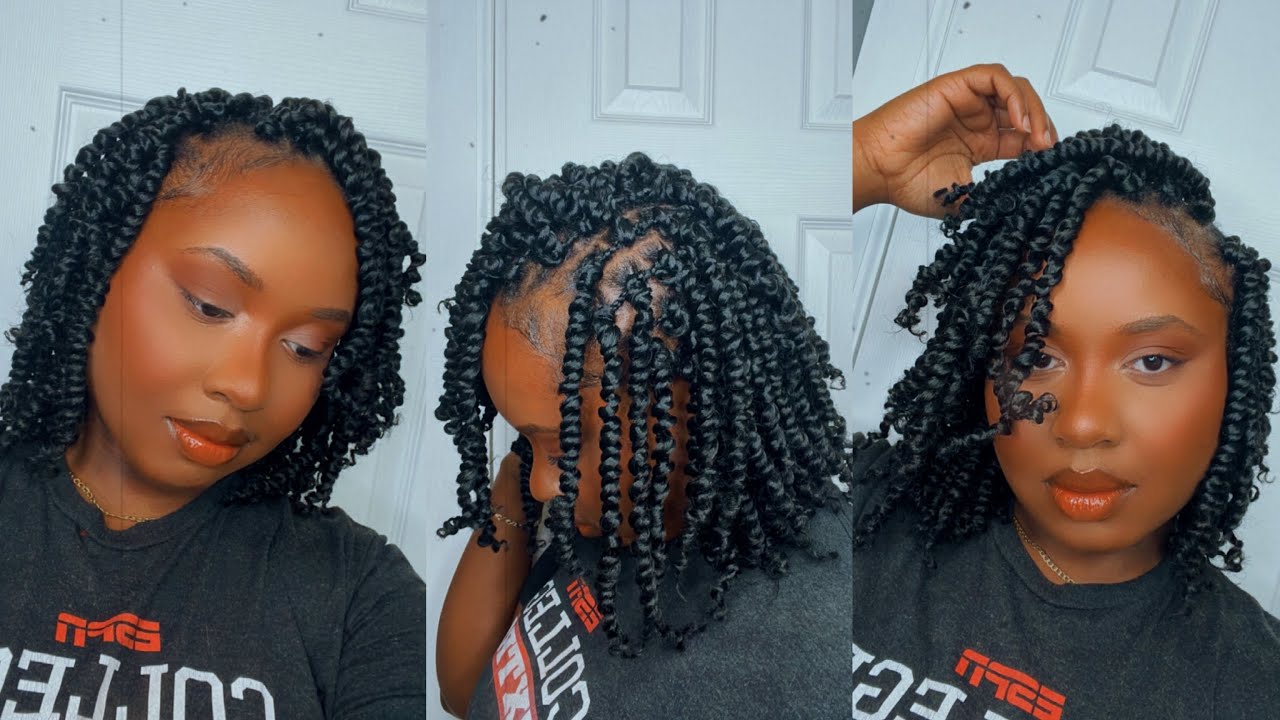 BOHOBABE Crochet passion twist hair review - YouTube