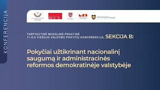 11-oji Viešojo valdymo pokyčių konferencija. B SEKCIJA