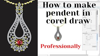 How to make jewellery design on coreldraw screenshot 1