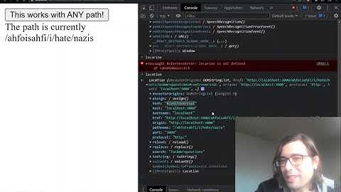 Building a SPA in a single HTML file in vanilla JavaScript: Chapter Five -- The Window Object
