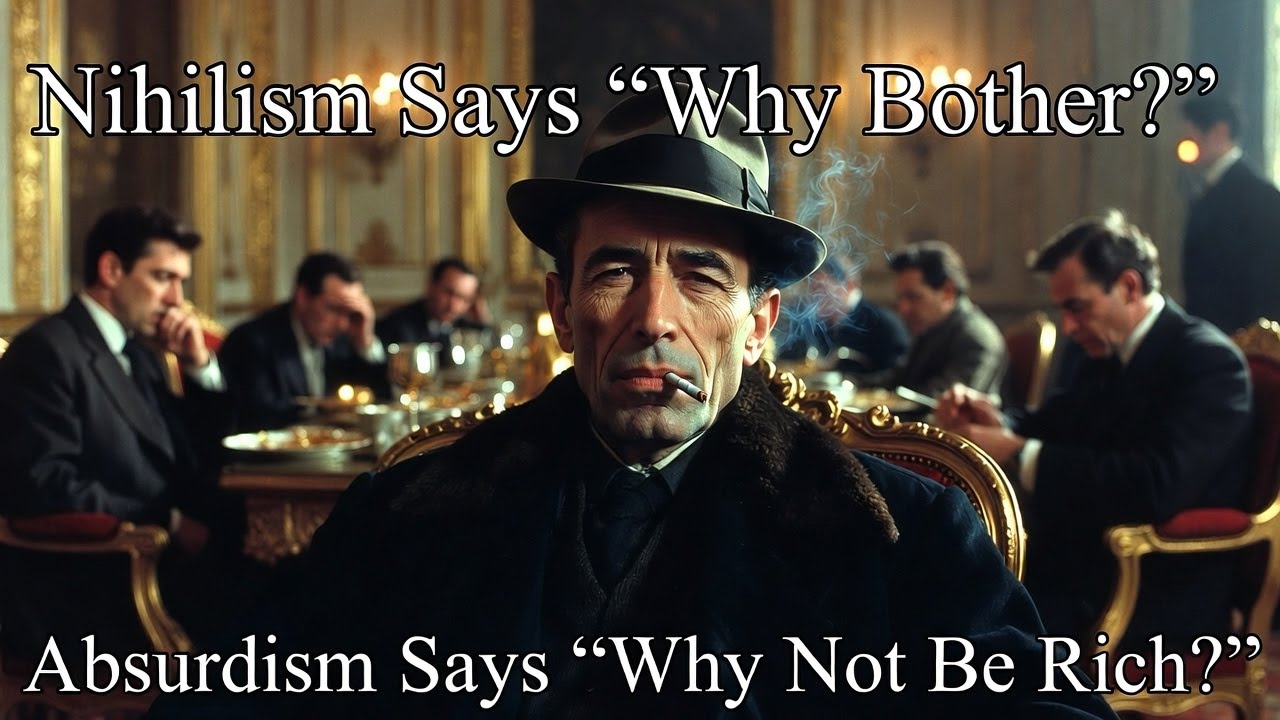 Nihilism vs. Absurdism: Why One Keeps You Broke & The Other Makes You Rich  | Albert Camus