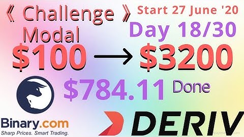 $100 to $3200 Challenge | $784.11 Done | start 27 june 
