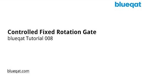 Chapter_008 Controlled Fixed Rotation Gate