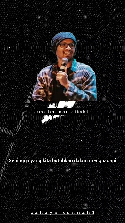masalah beban dalam kehidupan #ustadzhananattaki