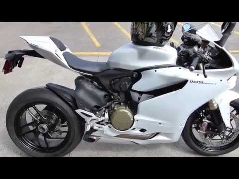 Beautiful White Ducati 1199 Panigale YouTube