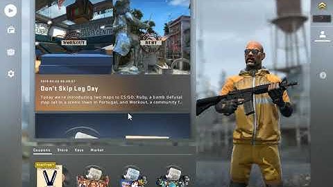 How to get csgo Music kit in the main menu without buying it