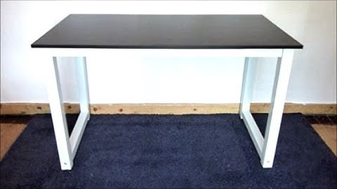 HOW TO ASSEMBLE DOSLEEP OFFICE COMPUTER DESK | TIMELASPE