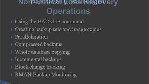 Oracle 1Oracle 10g Database Administration II - OR203.avi