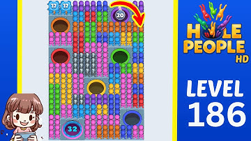 Hole People Level 186 Solution Walkthrough