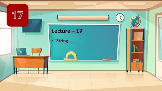 Oops Chap-05 Lecture - 01 String Object Oriented Programming