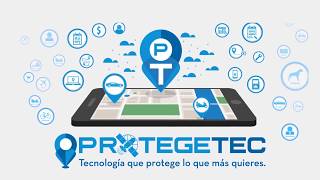 App PROTEGETEC, Detalle de funcionalidades, Rastreo Satelital GPS screenshot 3