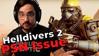 Helldivers 2 PSN Account Controversy - Luke Reacts