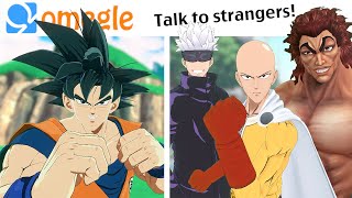 Goku Fights Everyone On Omegle The Entire Series