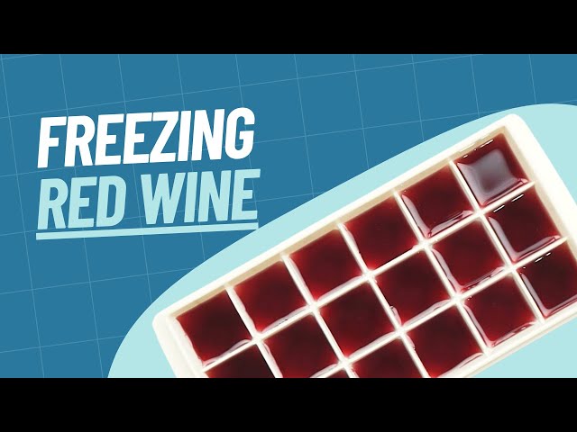 Does wine freeze?