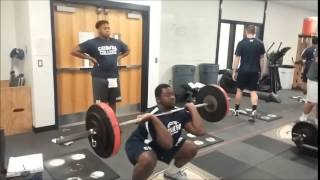 Catawba Football Winter 2015 Training