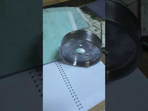 طنبورة سير لطلمبة باور لموتور ديسكفرى 1995مصنعة بالكامل على المخرطة