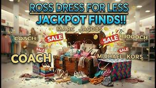 ROSS DRESS FOR LESS, HIT THE JACKPOT! 😱💕 COACH, MARC JACOBS & DOONEY & BURKE #new #2026 @gliceny 