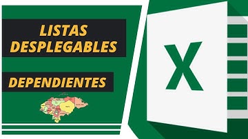 ✅ LISTAS desplegables DEPENDIENTES en Excel 🚀 curso de excel