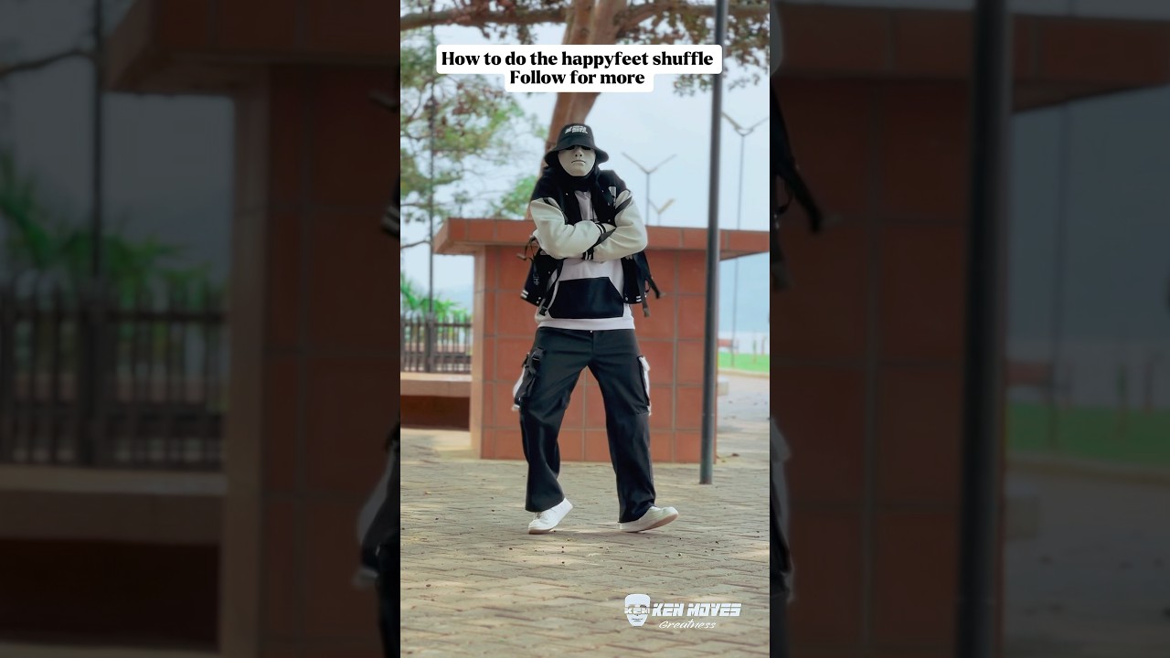 How to do the happy feet dance shuffle 