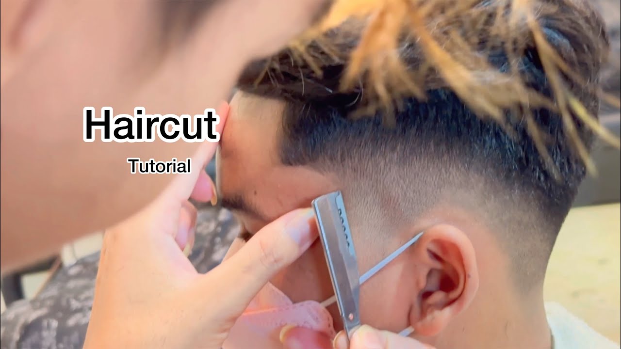 💈How to haircut tow block Cambodia barber shop hairstyles for men tutorials 🇰🇭របៀបកាត់សក់ខ្មែរ