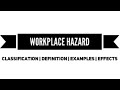 What is Hazard  Hazard Classification  Aamir - YouTube