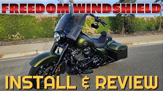 Best Windshield? Freedom Shields. Install & Review