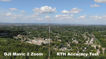 DJI Mavic 2 Zoom RTH Accuracy Test (Backyard Edition) Sept. 2018