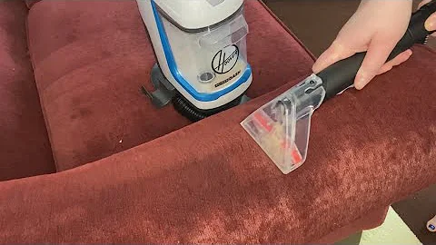 Sofa Aufbereitung: Reinigung mit meinem Hoover Powerdash Go