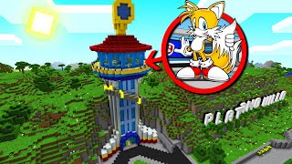 APARECE TAILS DE SONIC EN LA CASA DE PAW PATROL EN MINECRAFT