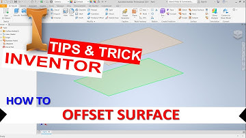 Inventor How To Offset Surface