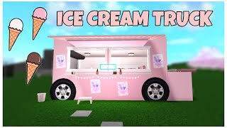 Ice Cream Truck | Bloxburg Speedbuild | Roblox