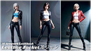 [Ai Artworks Lookbook] Leather Jacket 革ジャン