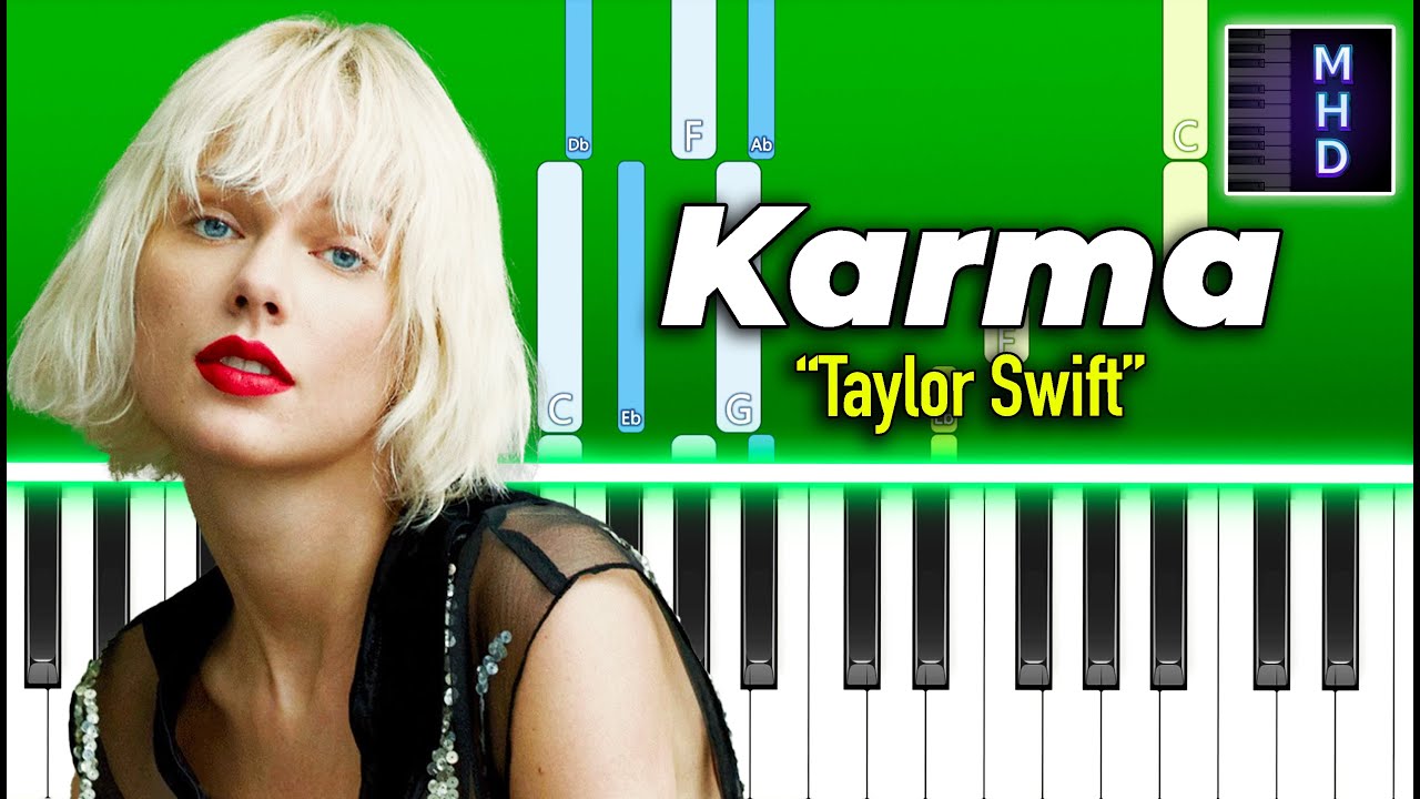 Taylor Swift - Karma (Clean) (Lyrics) - Full Audio, 4k Video 