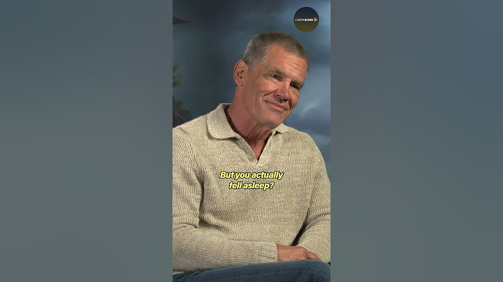 Josh Brolin Admits He Fell Asleep While Filming 'Weapons' 😴