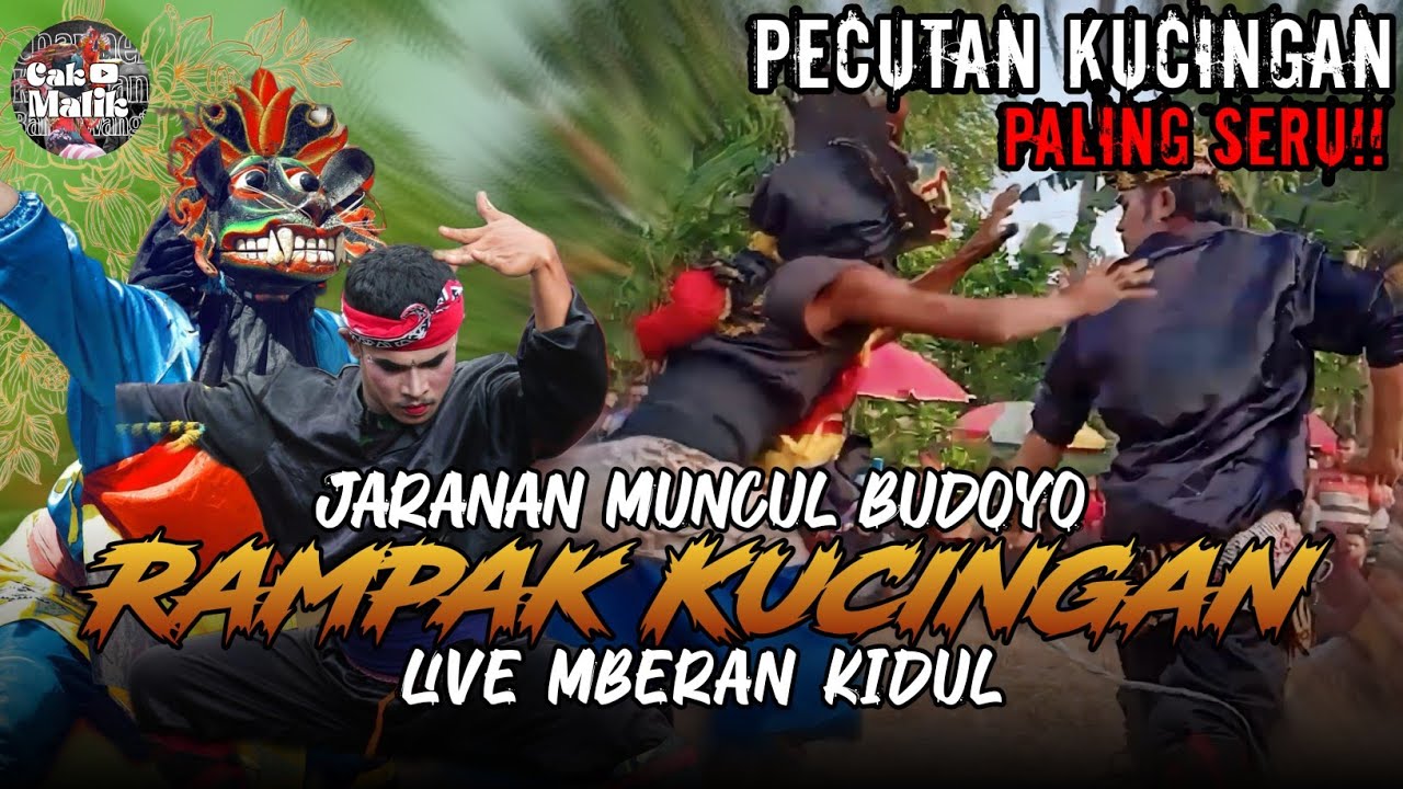 Kucing e galak poll!!! Rampak Kucingan jaranan Muncul Budoyo live Beran Kidul,Banyuwangi
