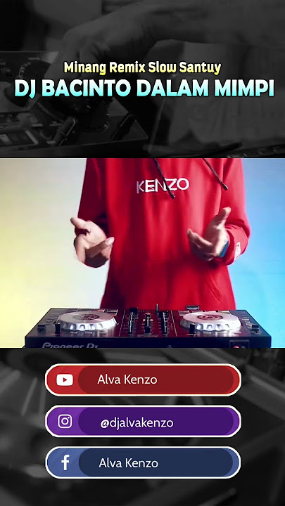 DJ Minang Bacinto Dalam Mimpi Remix Slow 2023