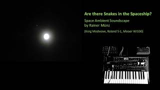 Are there Snakes in the Spaceship? - Space Ambient Soundscape with Korg Modwave, Roland S-1