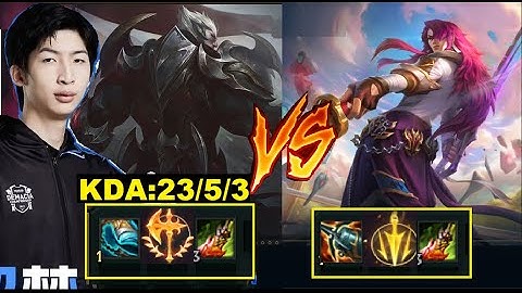 Trận Cực Căng Khi Xiao Chao Meng Cầm Darius 1 VS 9/DariusLol