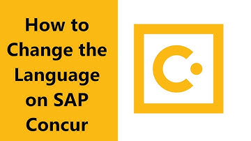 How to Change the Language on SAP Concur