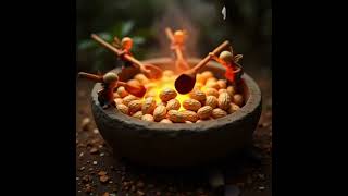  Tiny Heroes Giant Peanut  short animation cartoon  miniworld tinychef youtubeshorts