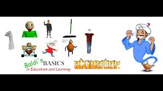 Akinator know baldis basics characters? | AKINATOR