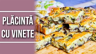 Placinta de vinete cu caș sau mozzarella !!! Incredibil de delicioasa! reteta de Tarta de vinete