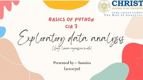 Linear regression model using orange tool