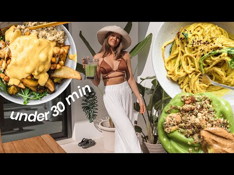 5 Meals I eat ALL the time! (plant based vegan)