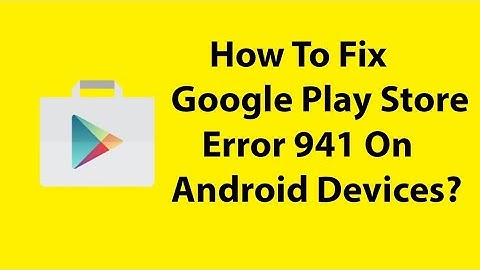How To Fix Google Play Store Error 941 On Android Devices|Hamid Pardesi