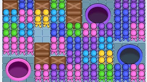 Hole People Level 182 Game Walkthrough Solution